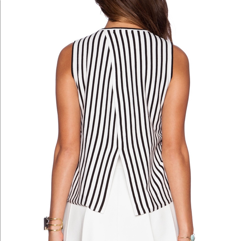Central Park West Philadelphia open back tank top